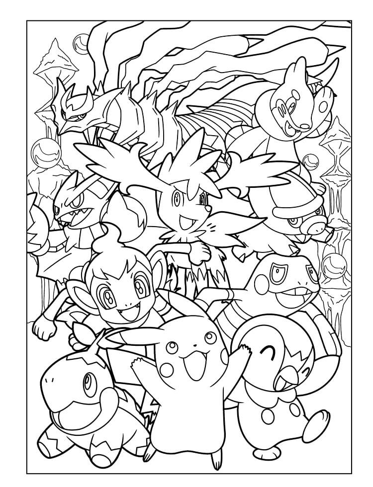 Pokémon Coloring Pages!  coloring.rocks!