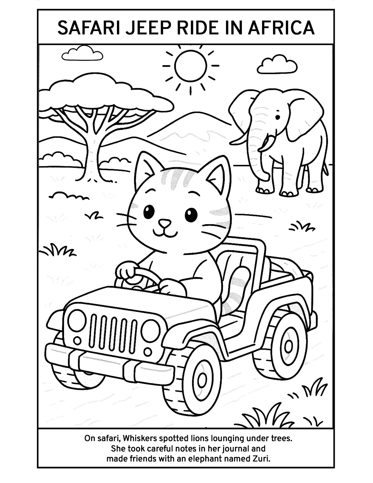 05 Safari Jeep Ride In Africa