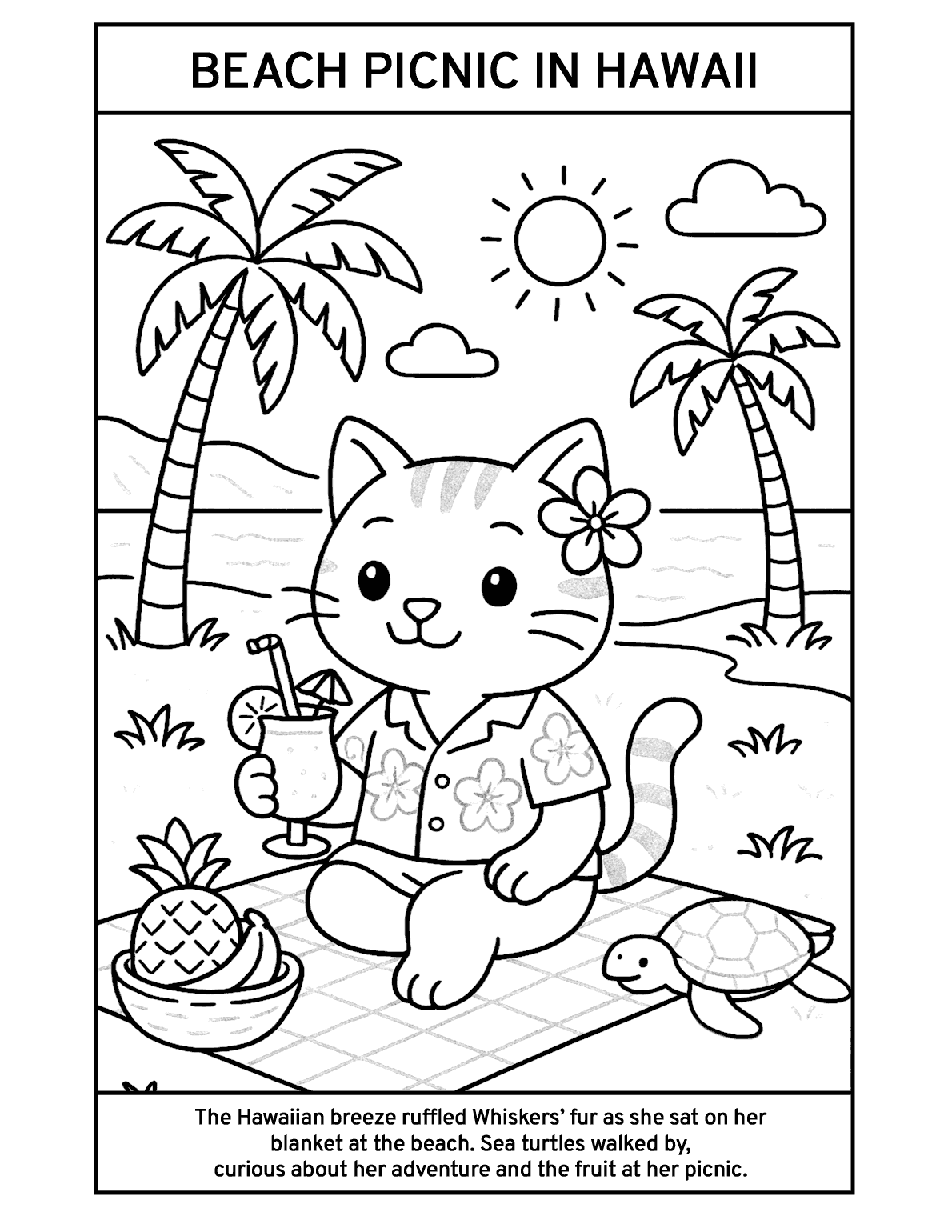 06 Beach Picnic In Hawaii