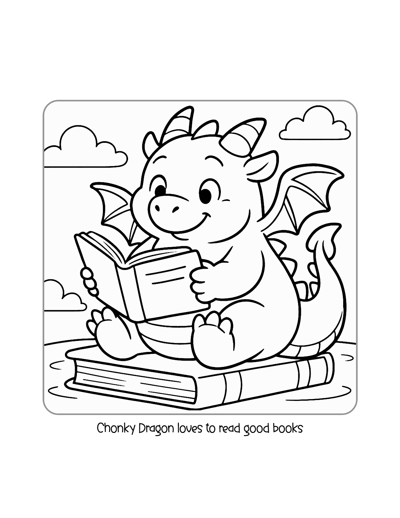 15 Chonky Dragon Read Books