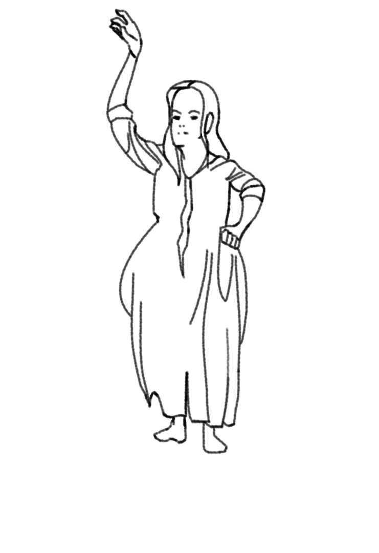 Algerian Girl Dancing 3