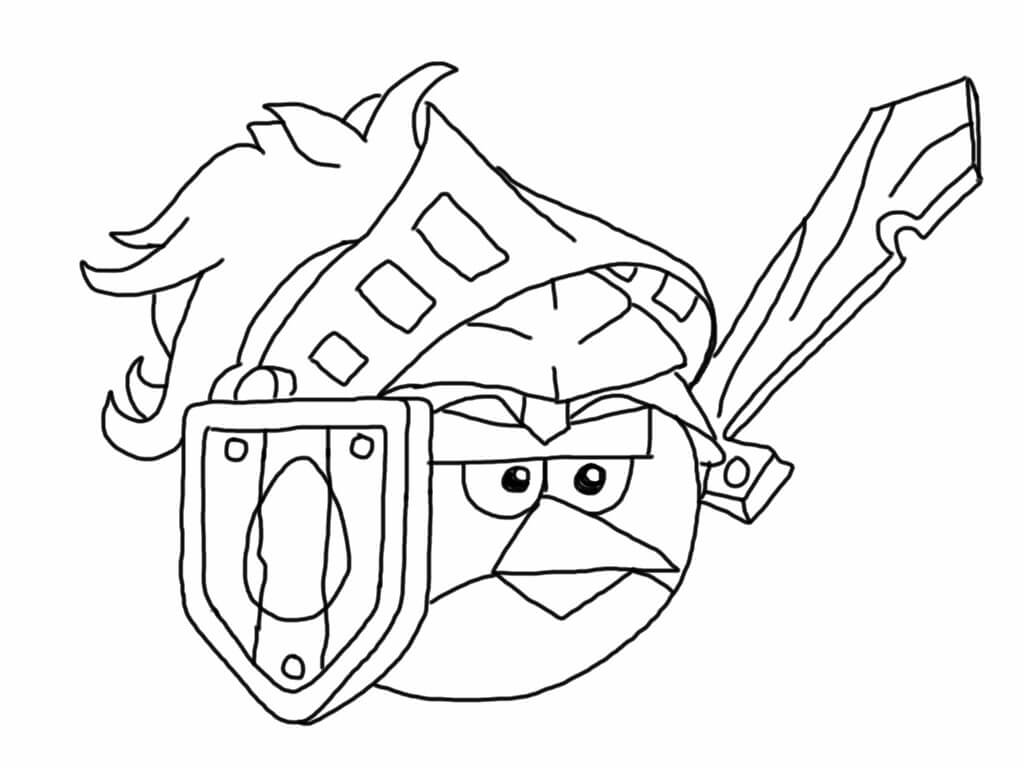 Angry Birds Coloring Pages Free