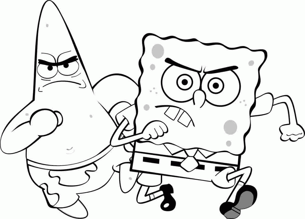 Spongebob Coloring Pages Printable Coloring Pages