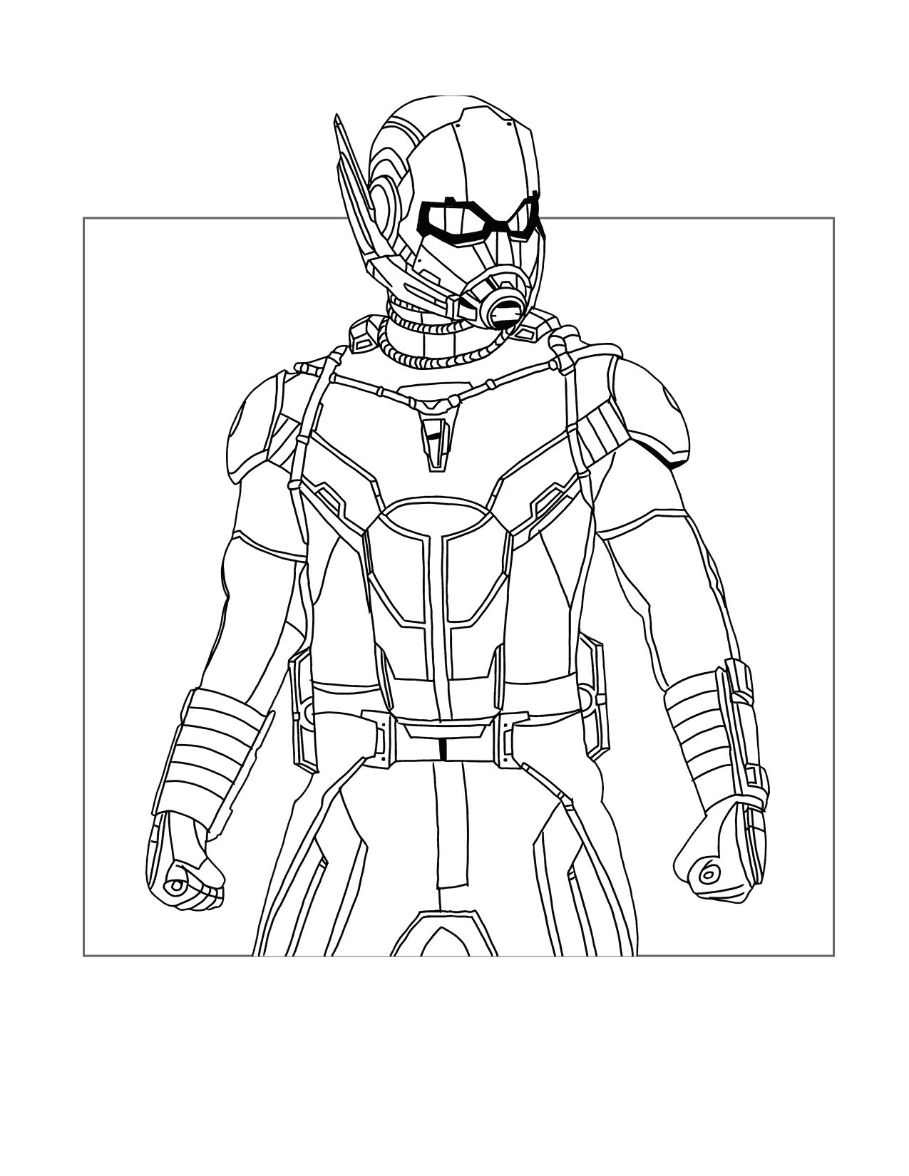 Ant Man Coloring Pages