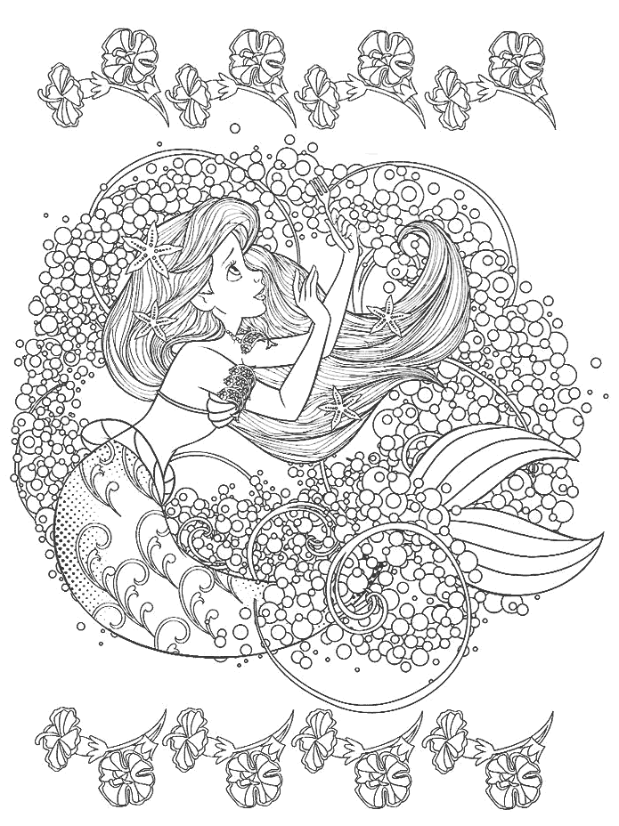 Disney Coloring Pages for Adults – Printable Coloring Pages