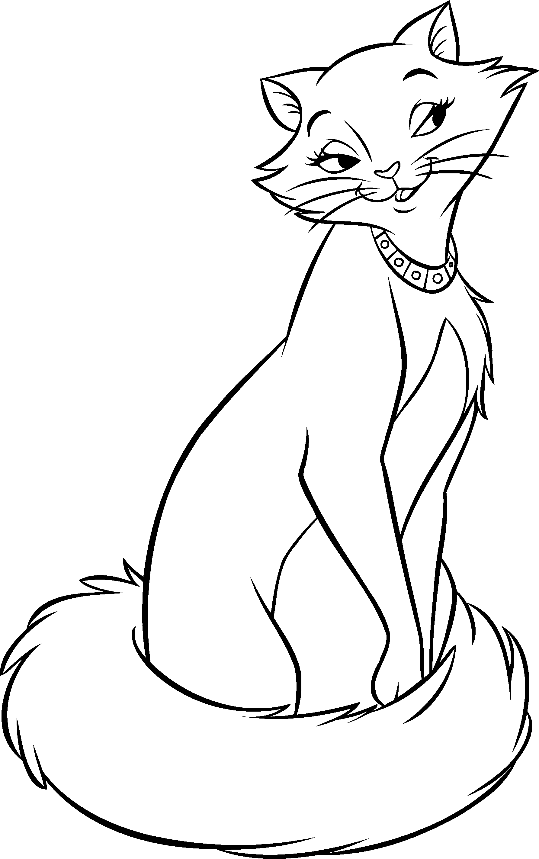 Aristocats Coloring Page