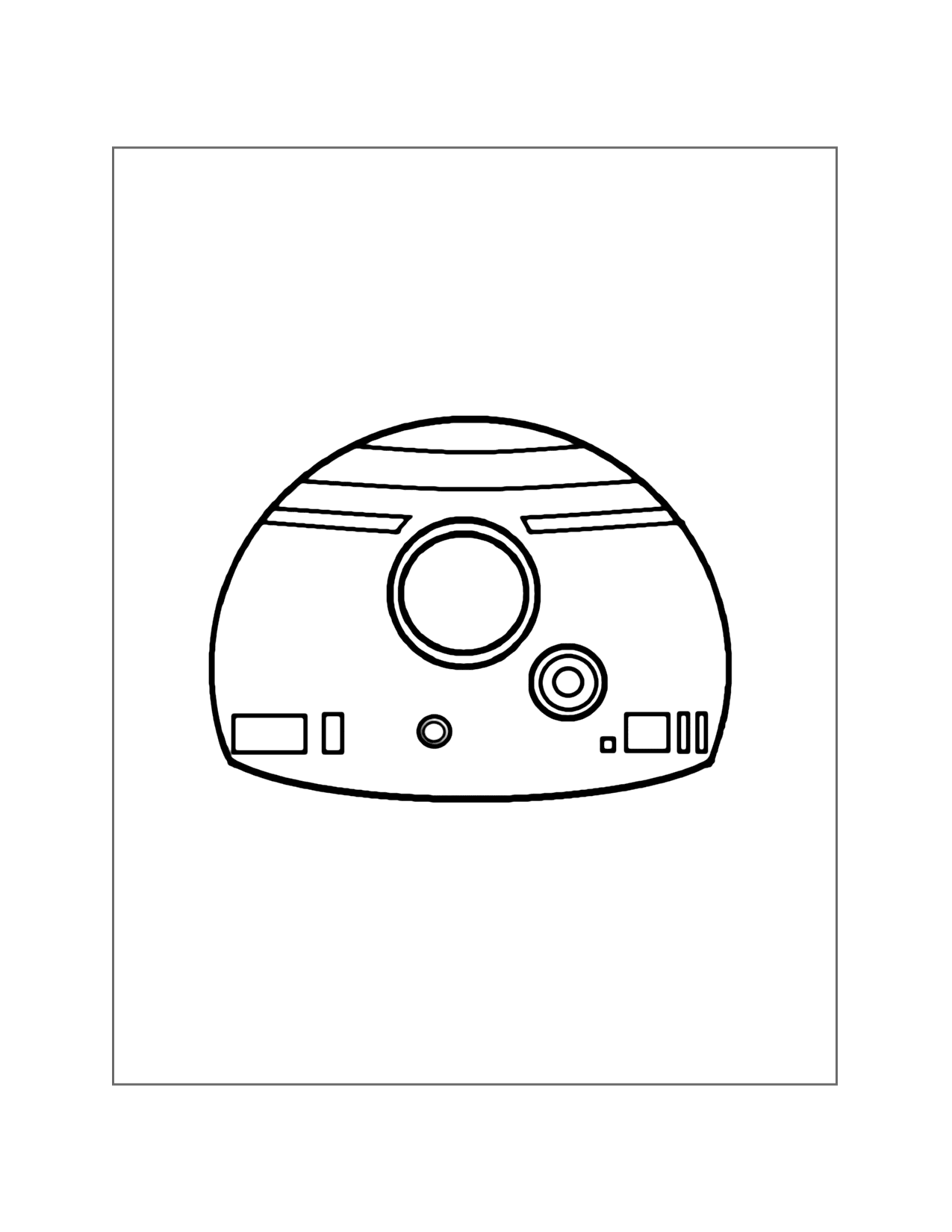 Bb8 Face Coloring Page