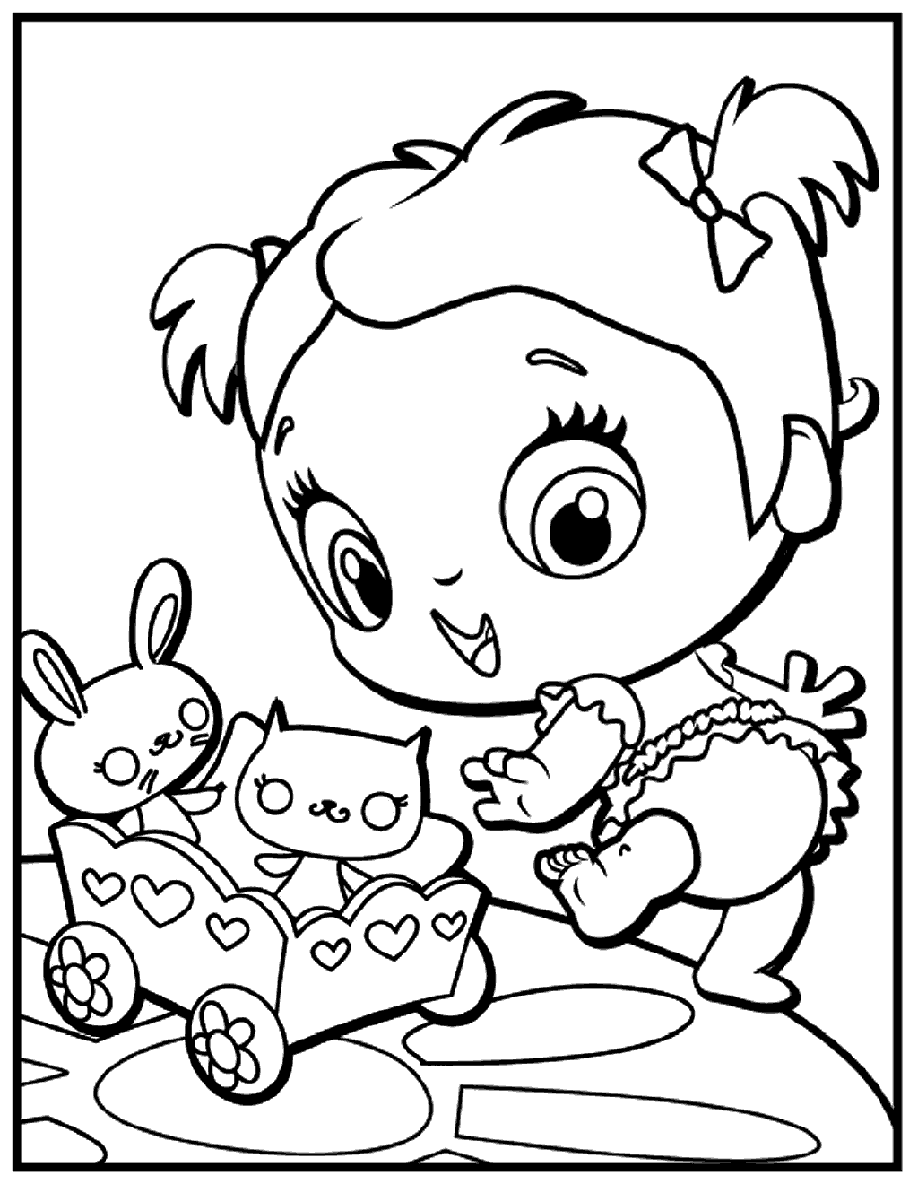 Baby Alive Doll Coloring Page