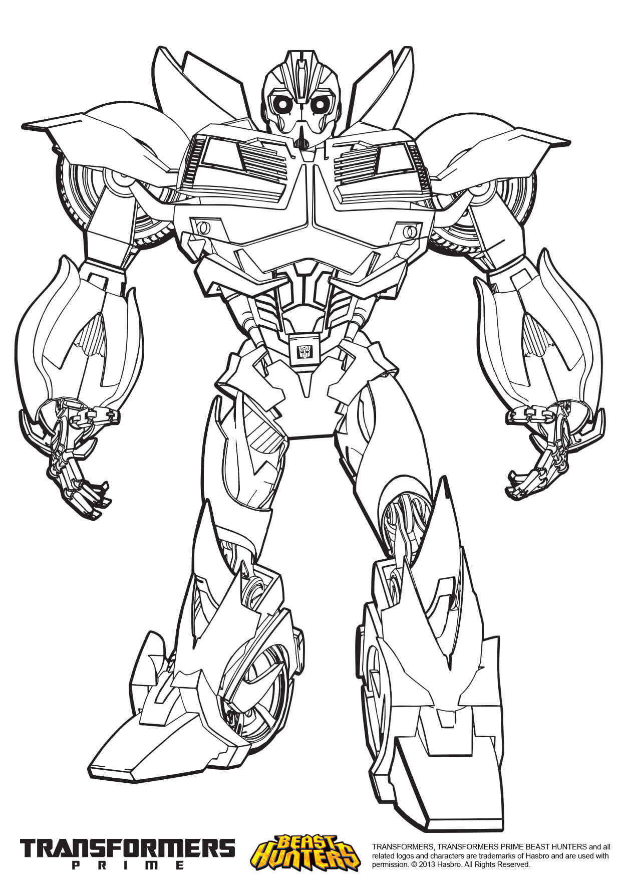 Beasthunter Transformers Coloring Pages