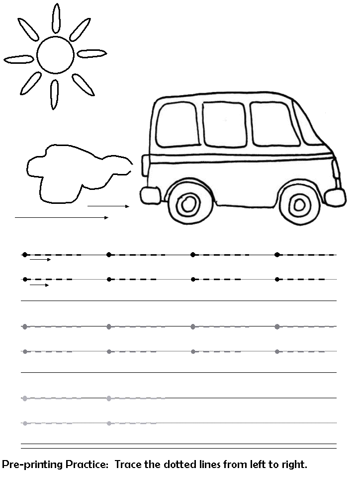 Beginning Line Tracing Page