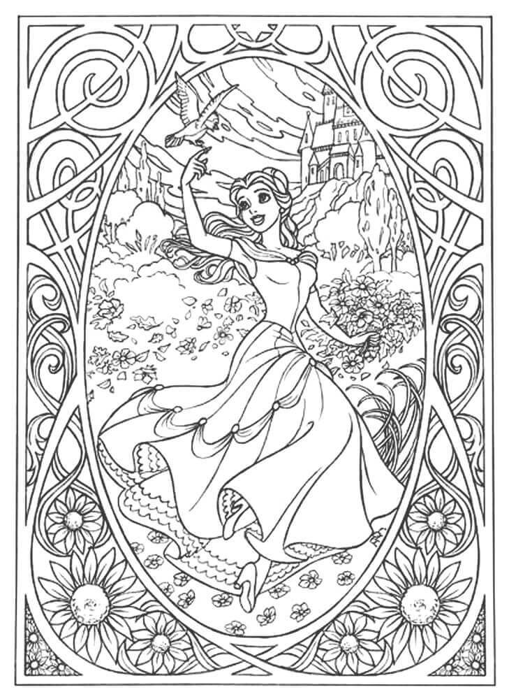 Disney Coloring Pages for Adults ⋆ coloring.rocks!