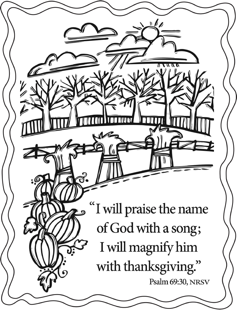 Bible Coloring Pages Psalms