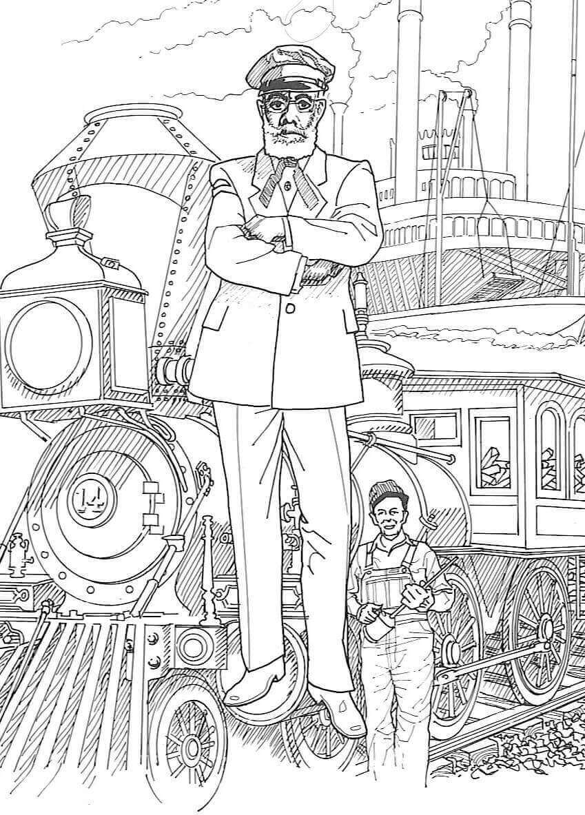 Black History Month Coloring Page