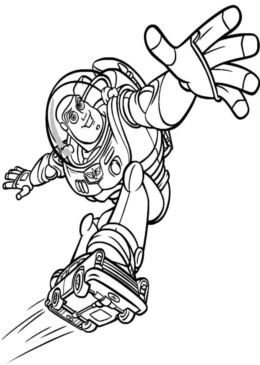 Buzz Toy Story Coloring Pages
