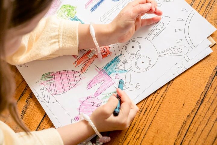 Calm Child Coloring