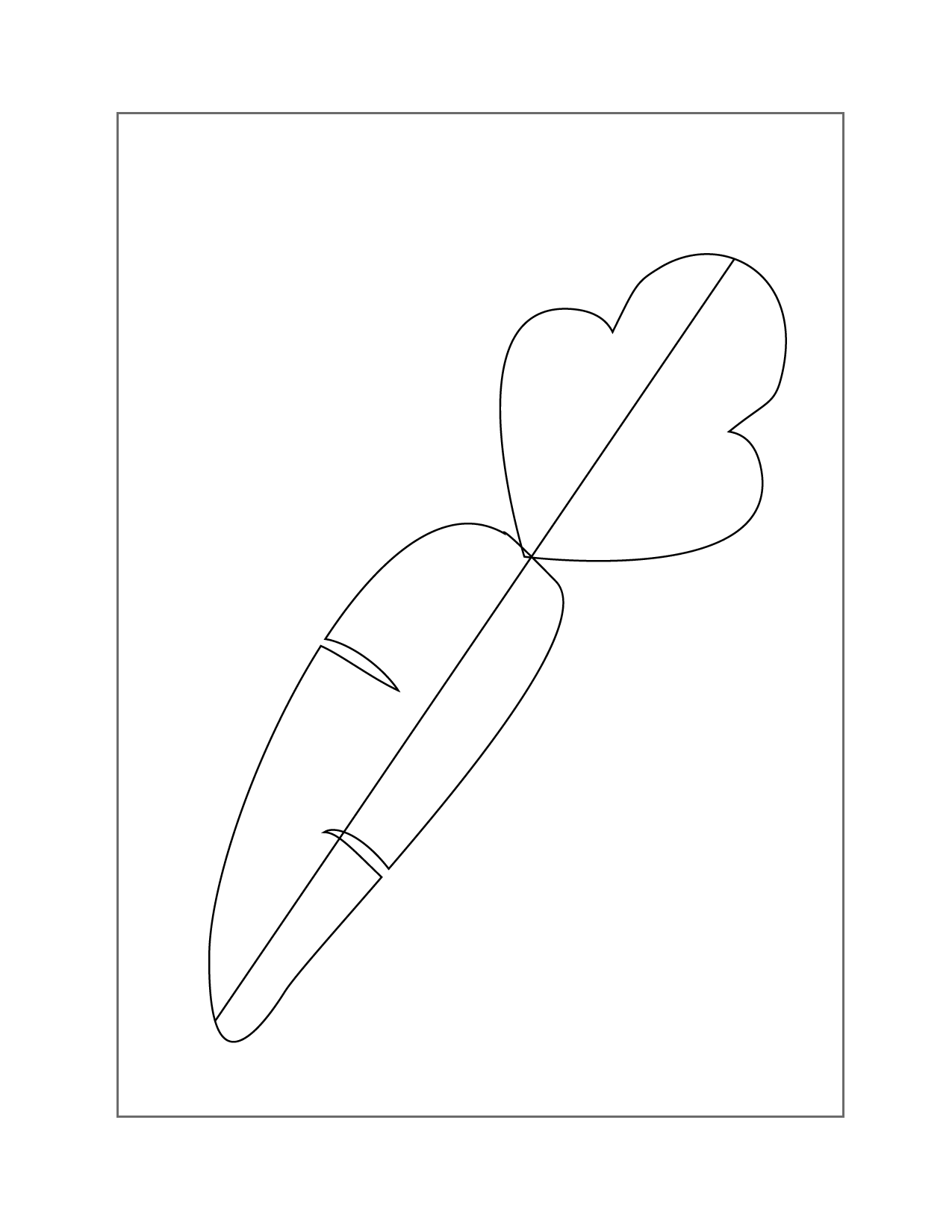 Carrot Printable Coloring Pages
