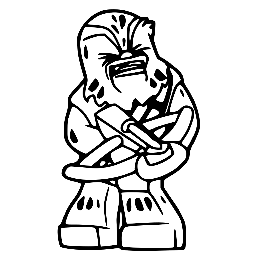 Chewbacca Lego Star Wars Coloring Pages