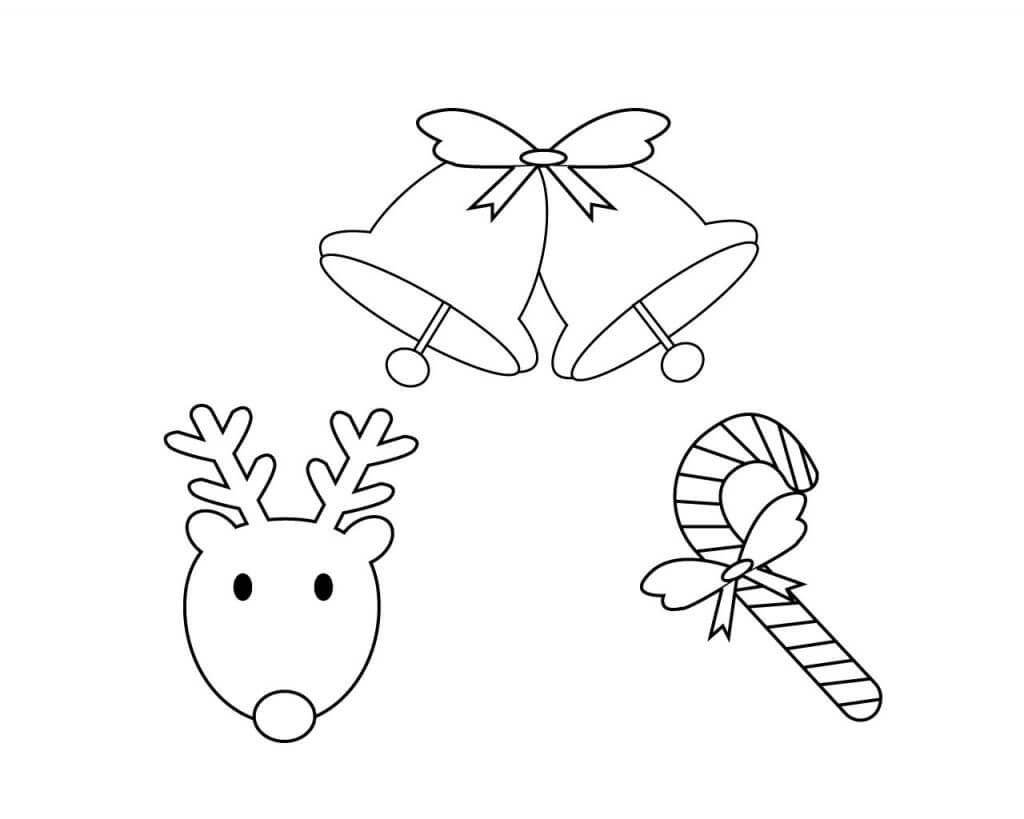Christmas Coloring Pages for Preschool