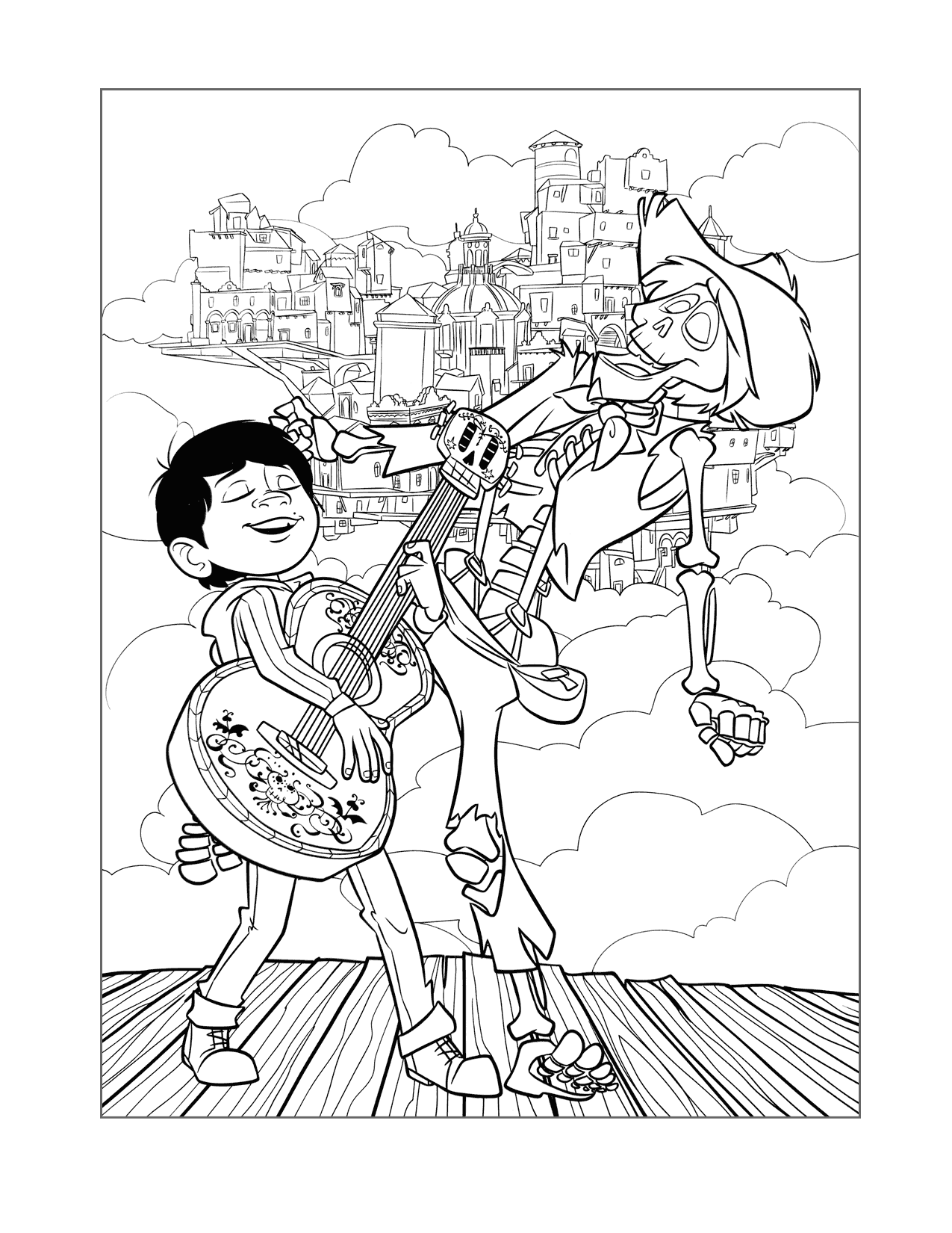 Coco Movie Coloring Pages