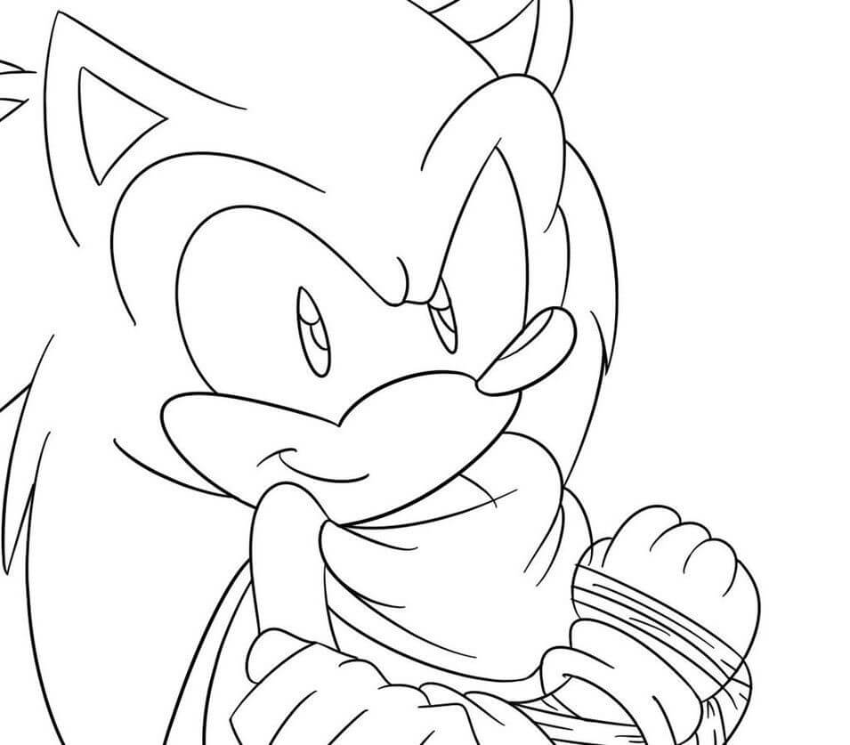 Cool Printable Sonic Coloring Pages