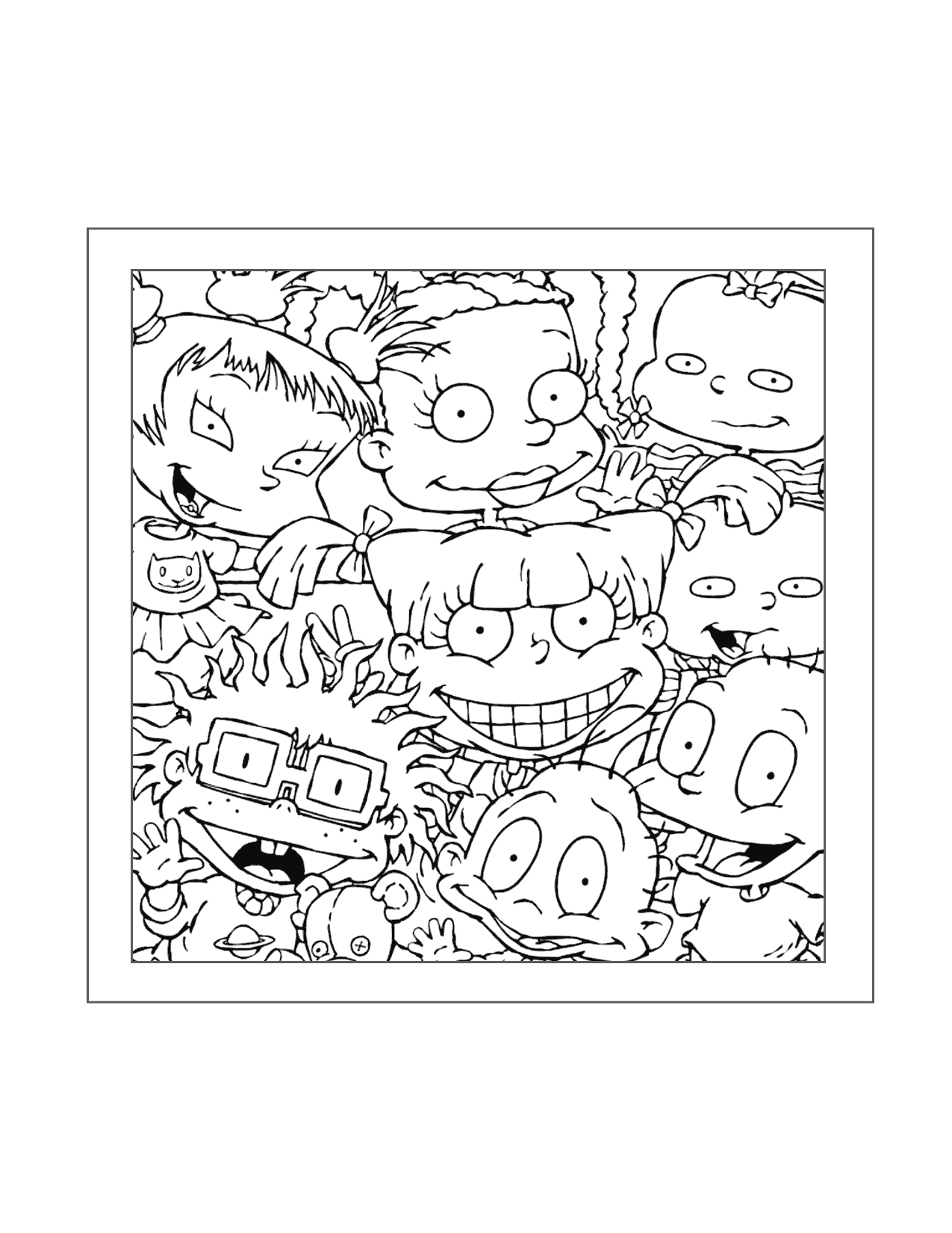 Cute Rugrats Coloring Pages