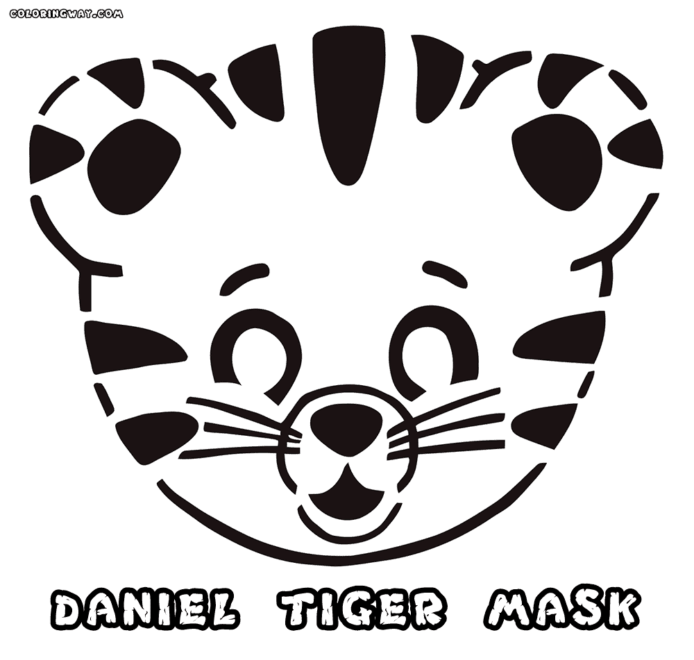 Daniel Tiger Printable Masks