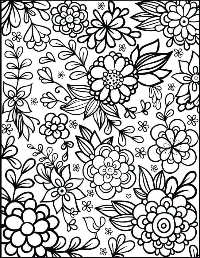 Detailed Coloring Pages for Teens