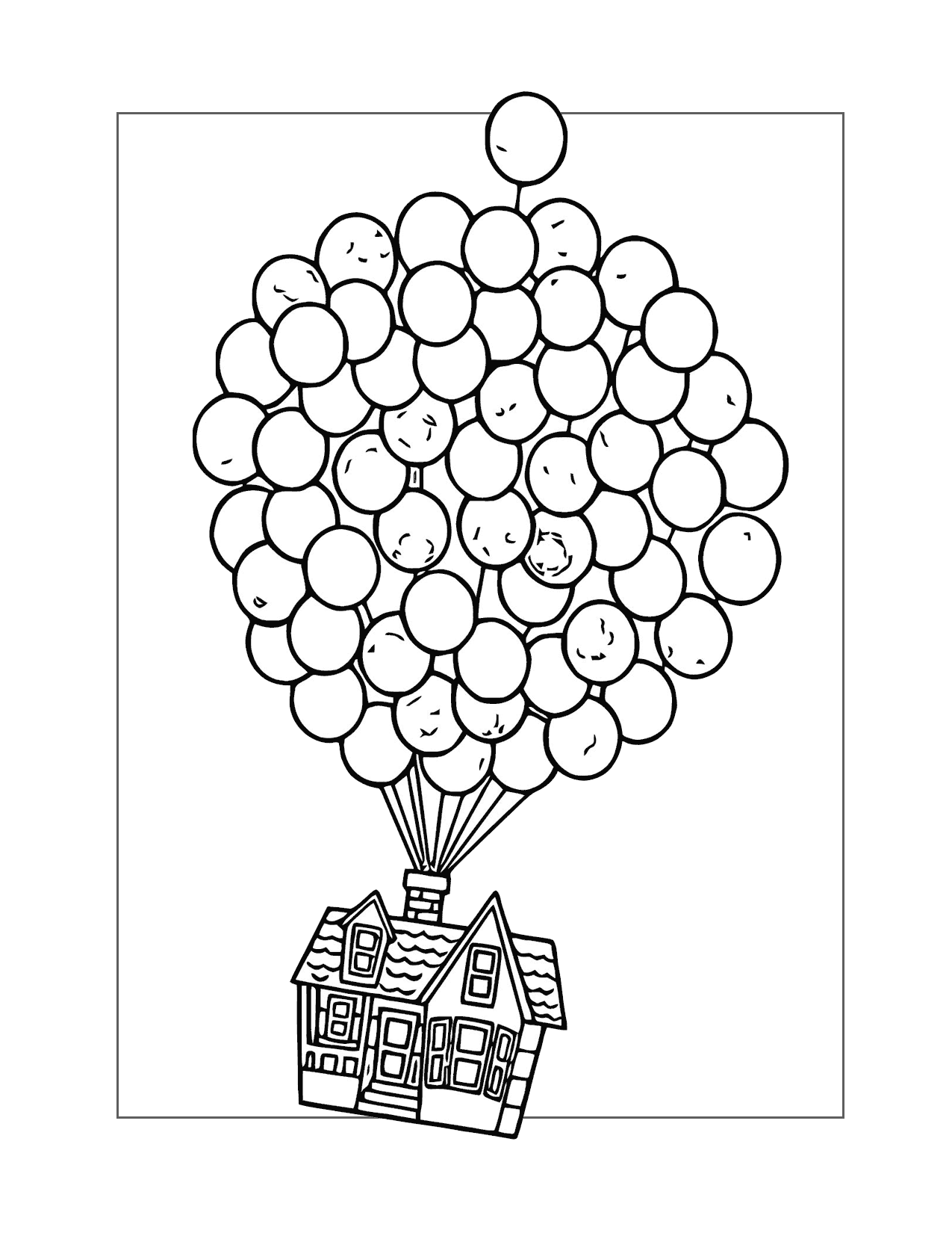 Disneys Up Coloring Page