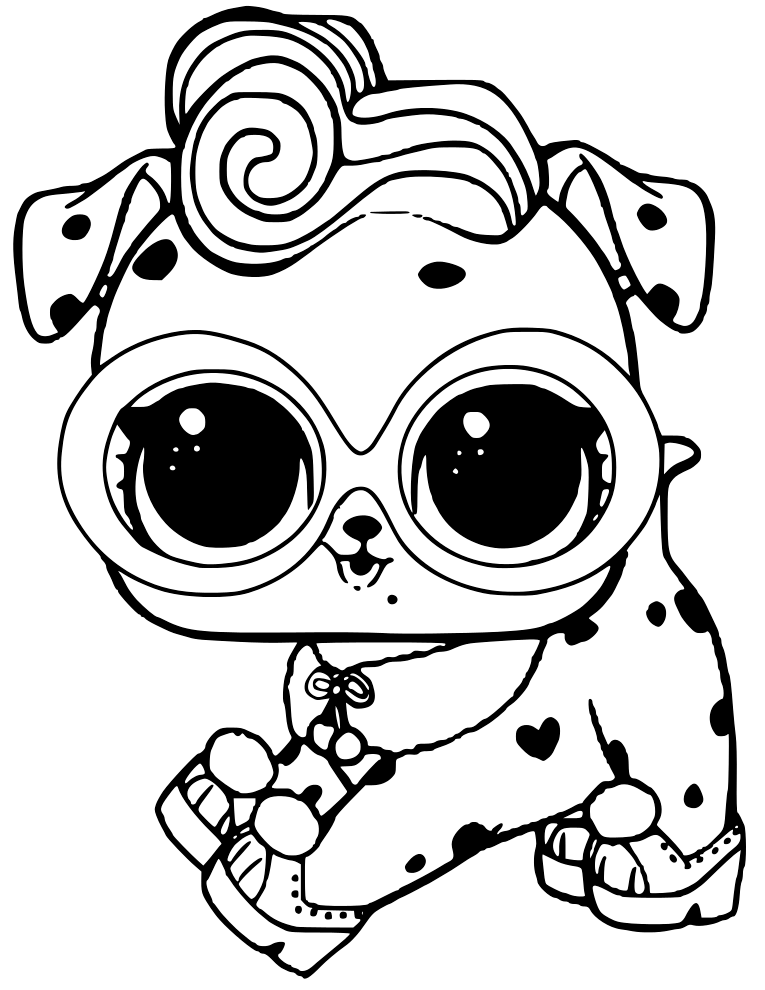 Dollmation LOL Pets Coloring Pages