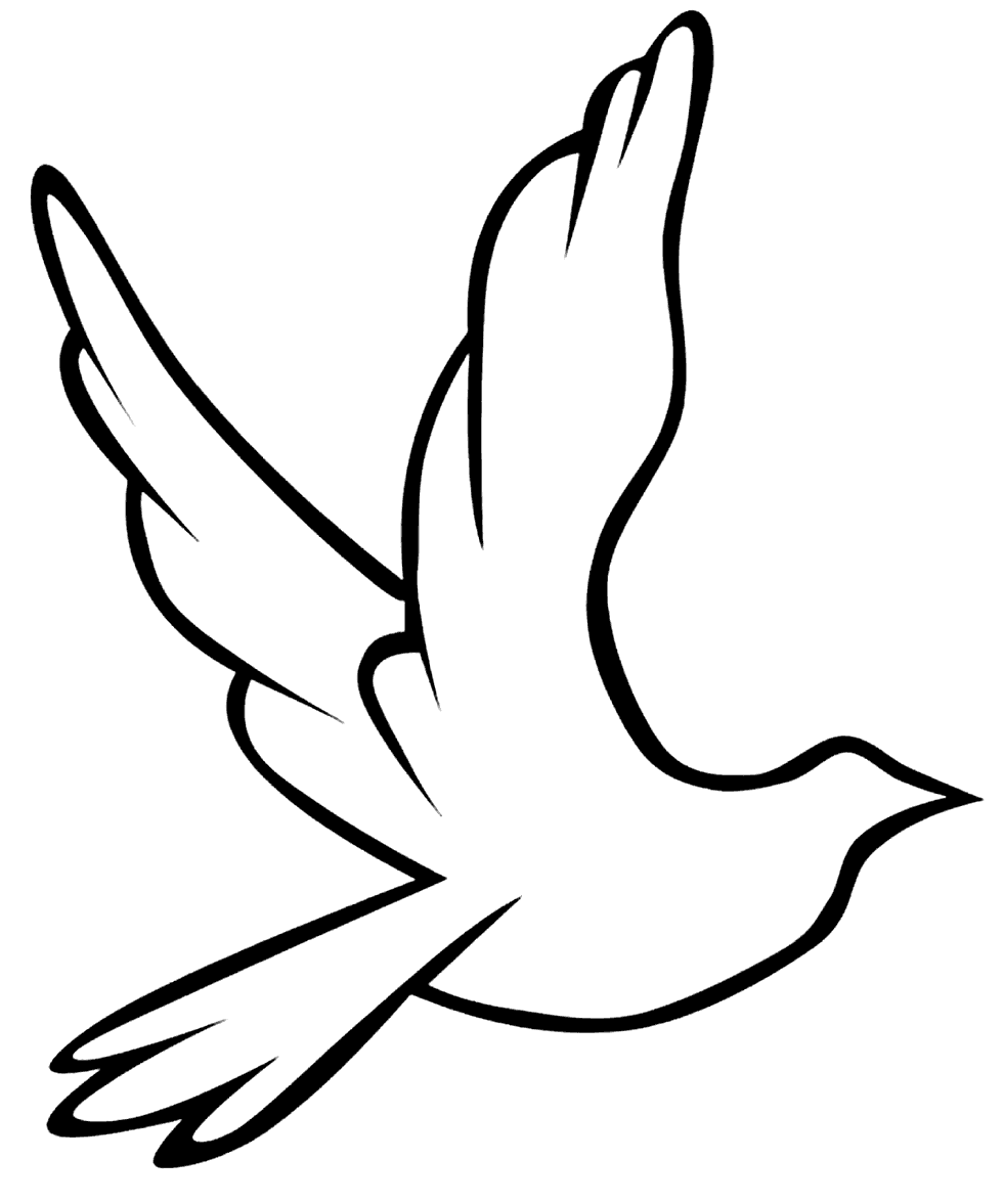 Dove Symbol Printable Sheet