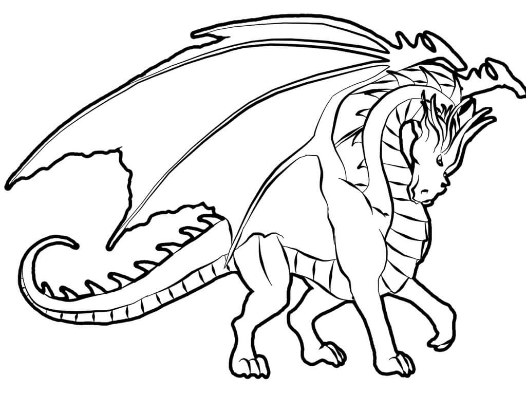 Dragon Coloring Pages For Boys