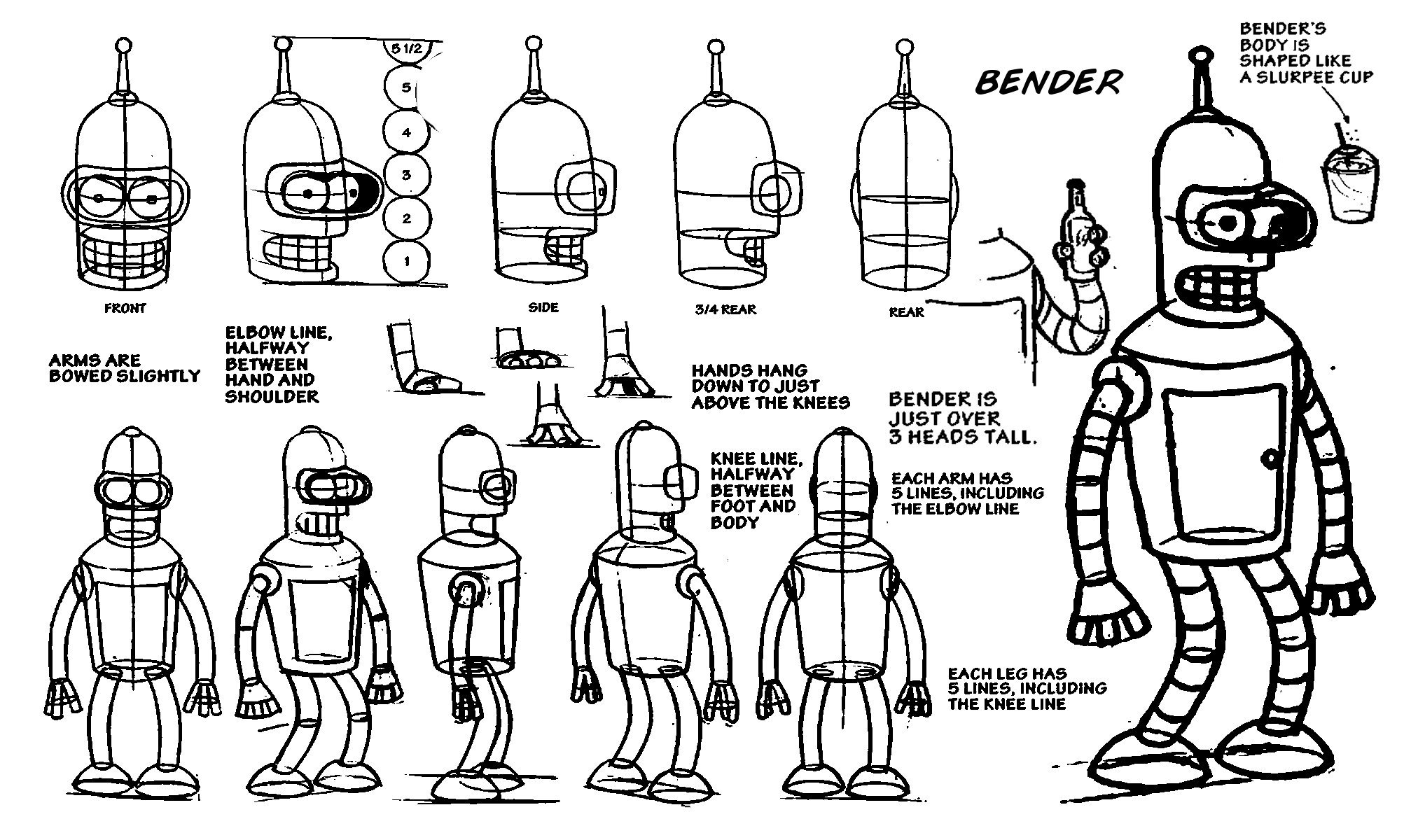 Draw Bender Printable Sheet