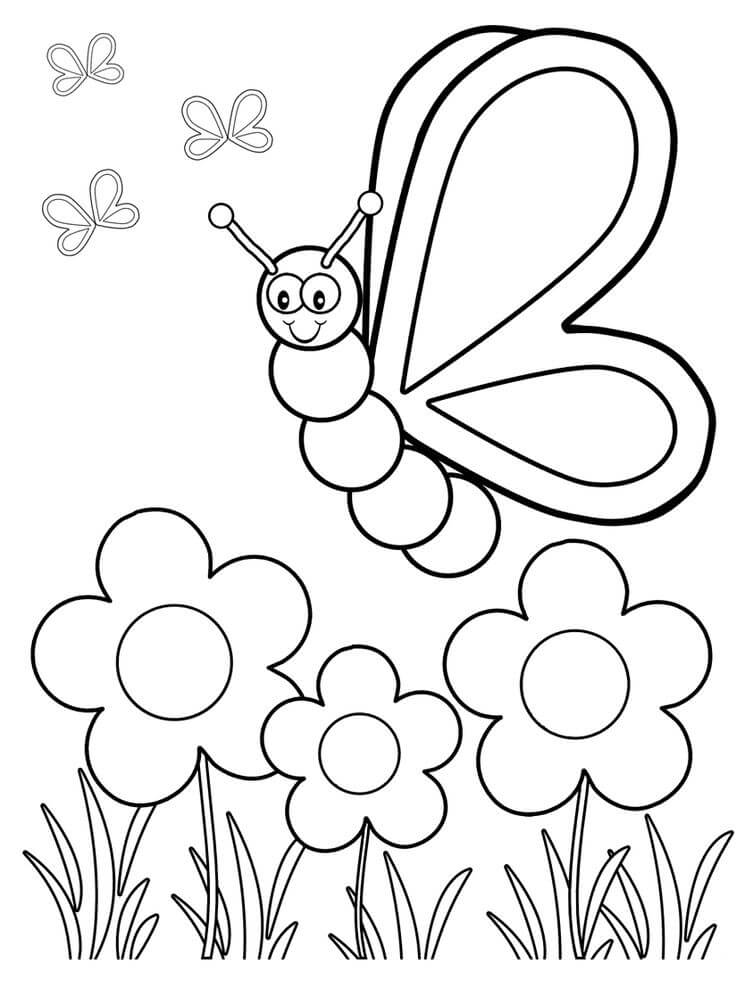 Easy Coloring Pages – coloring.rocks!