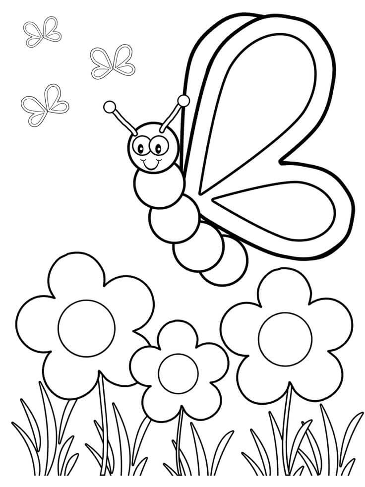 Easy Coloring Pages – coloring.rocks