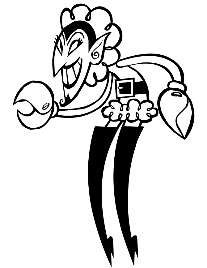 Evil Him Powerpuff Girls Coloring Pages