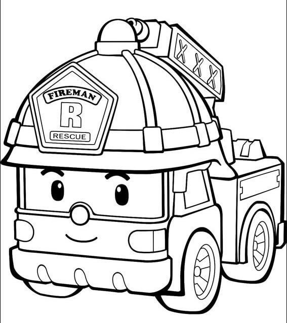 Fire Truck Coloring Pages Coloring Rocks