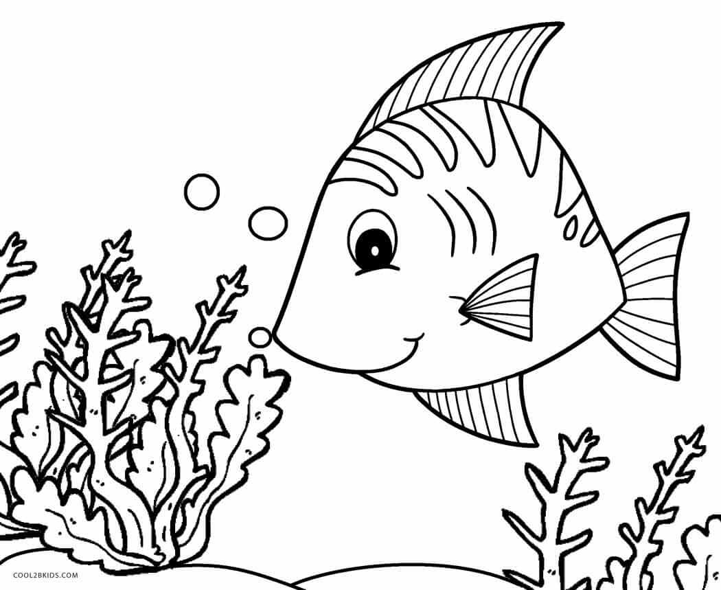 Fish Printable Coloring Pages