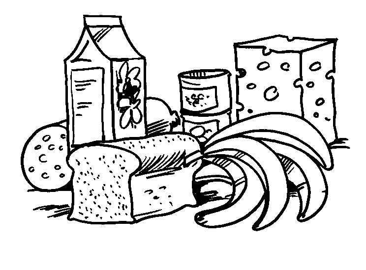 Food Groups Coloring Pages