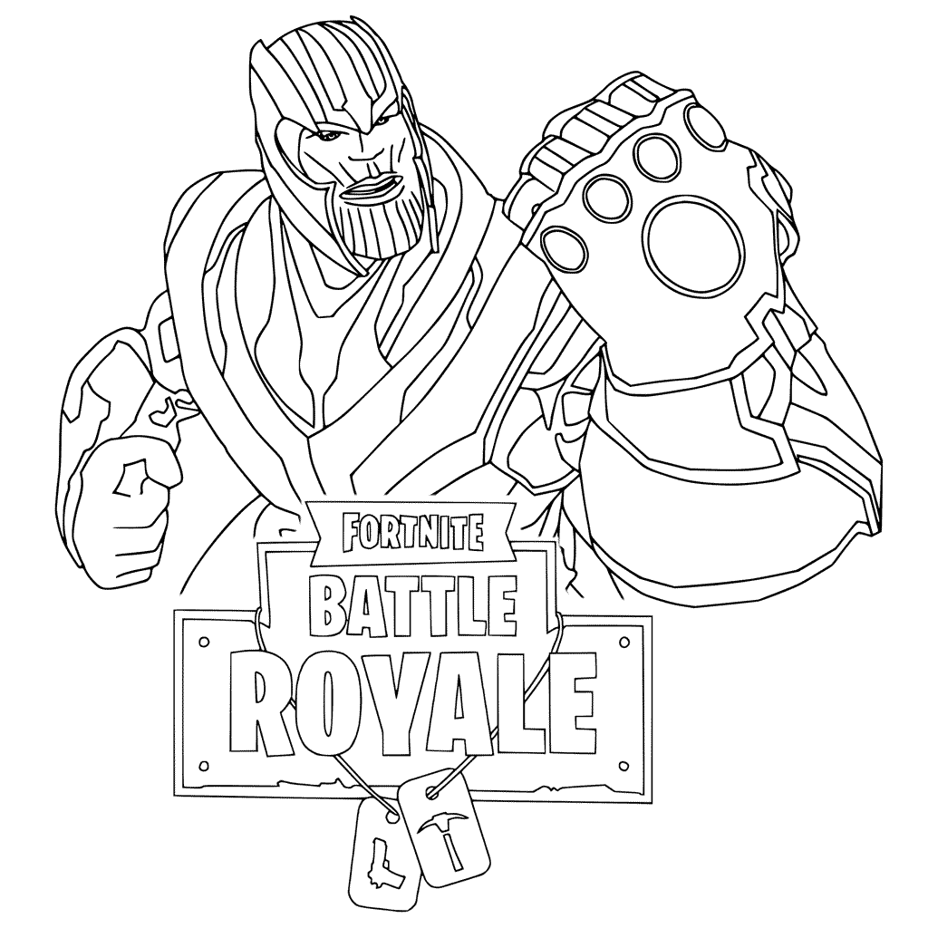 Fortnite Coloring Pages coloring.rocks