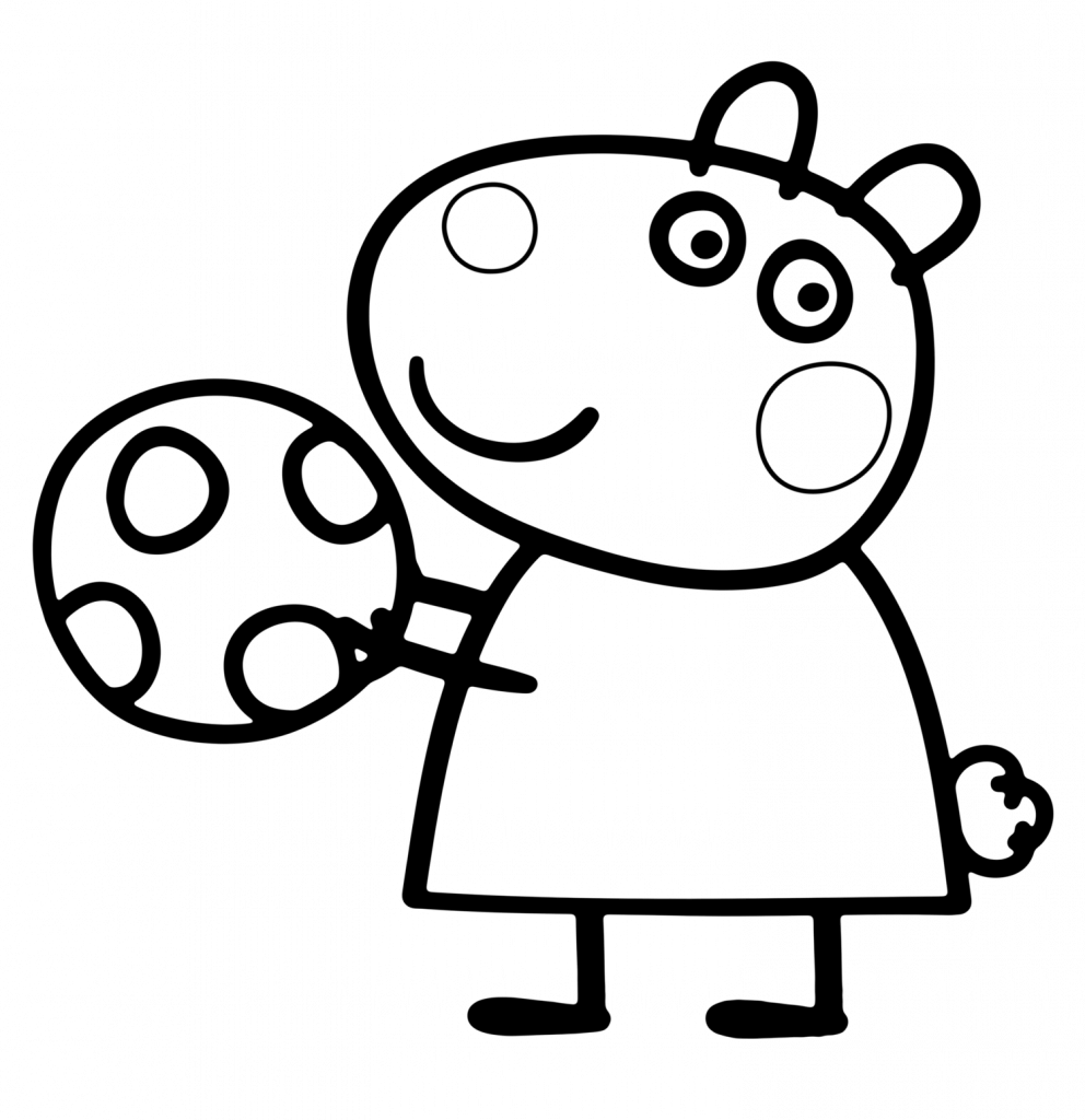 Free Peppa Pig Coloring Pictures