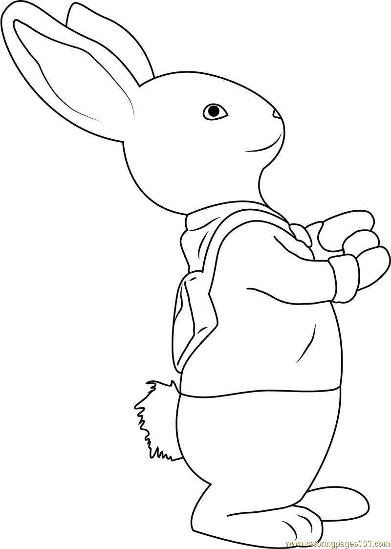 Free Peter Rabbit Coloring Pages2