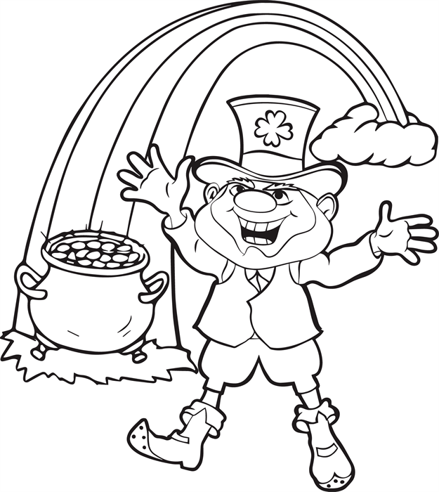 Free St Patricks Day Coloring Pages