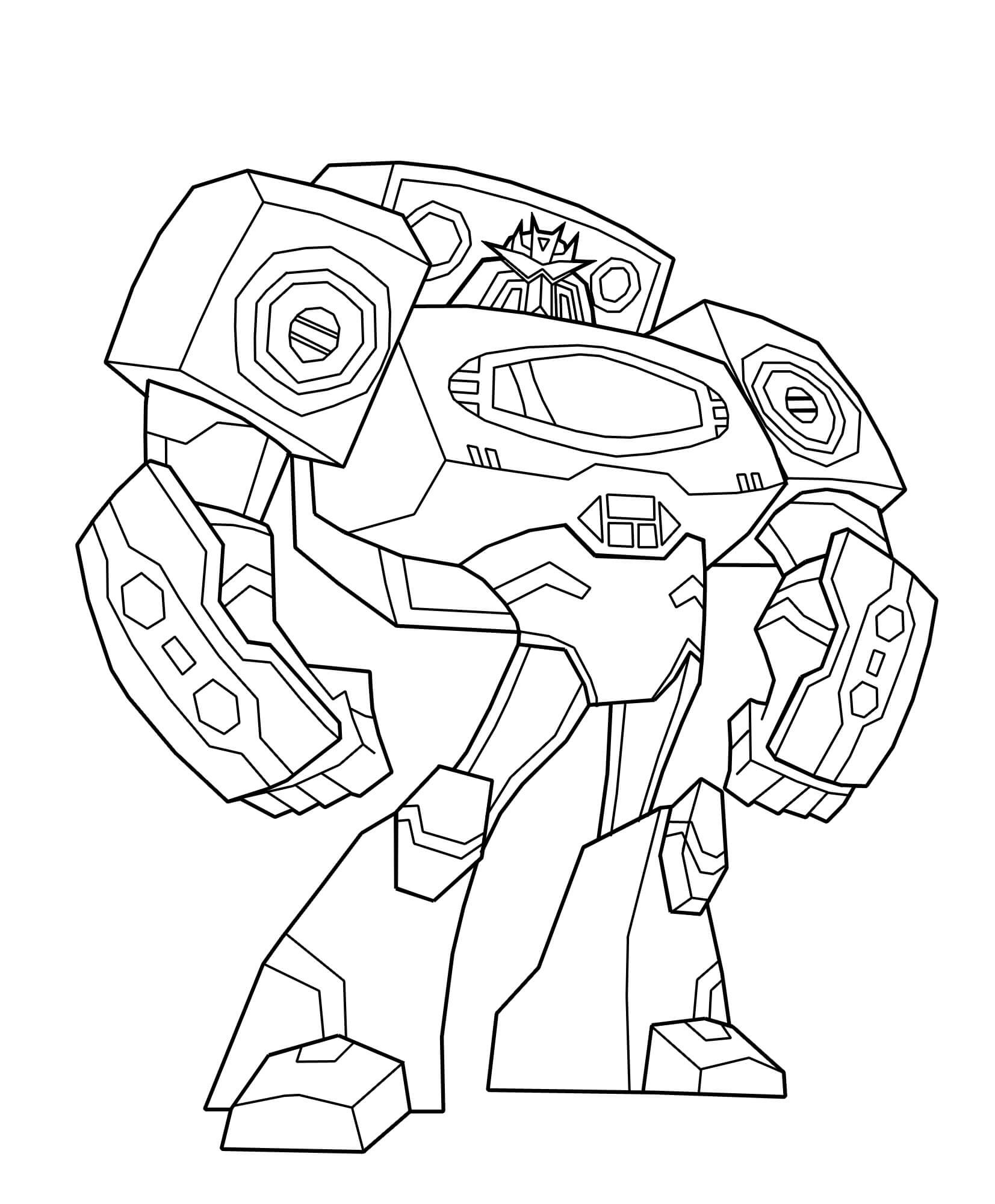 Free Transformers Coloring Page to Print