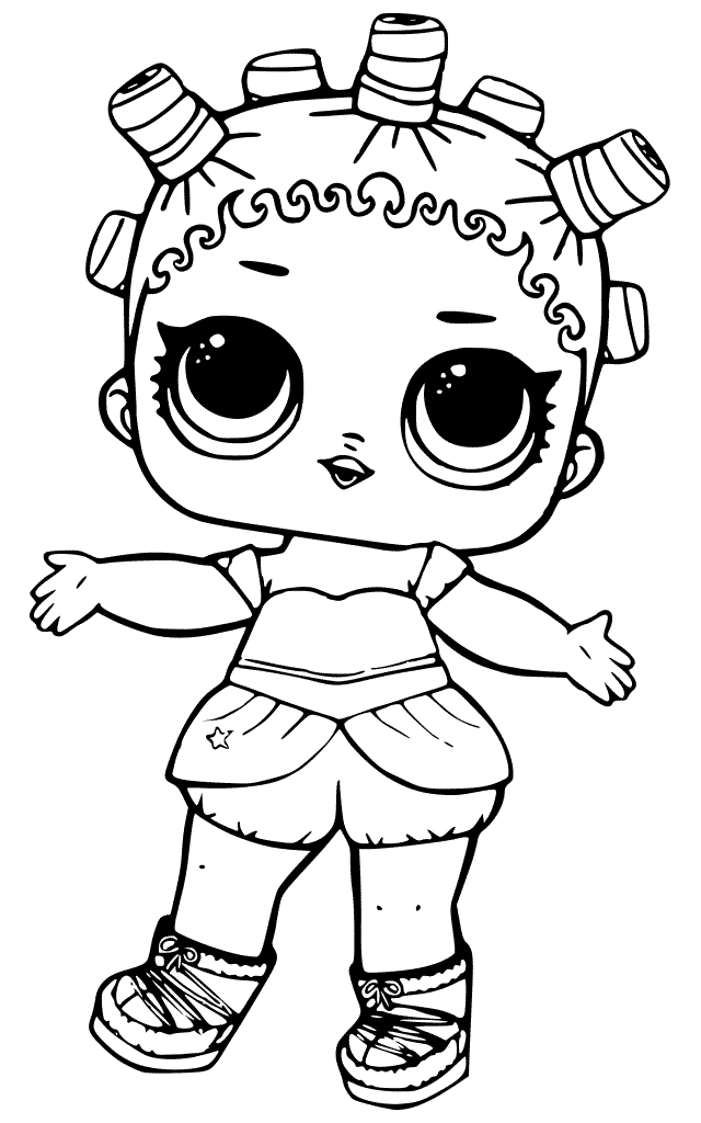 Fresh Lol Dolls Coloring Pages