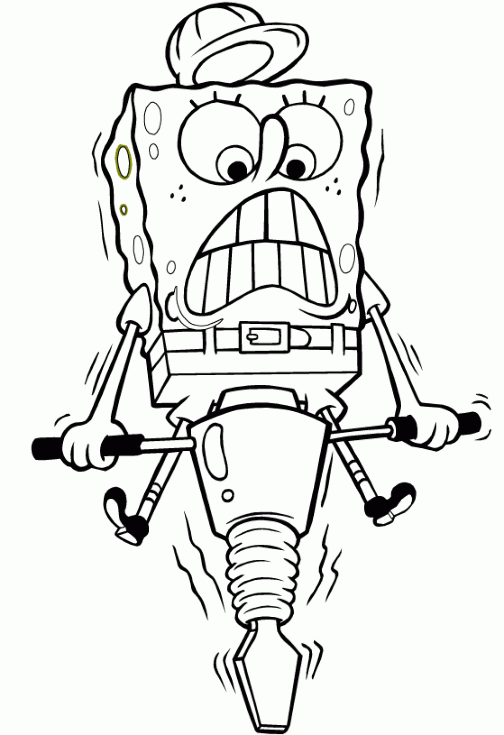 Funny Spongebob Coloring Pages