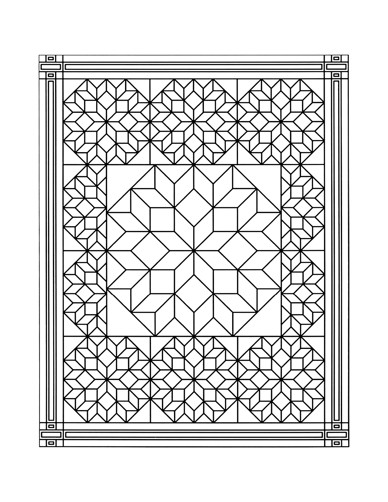Quilt Coloring Pages – Printable Coloring Pages. FREE