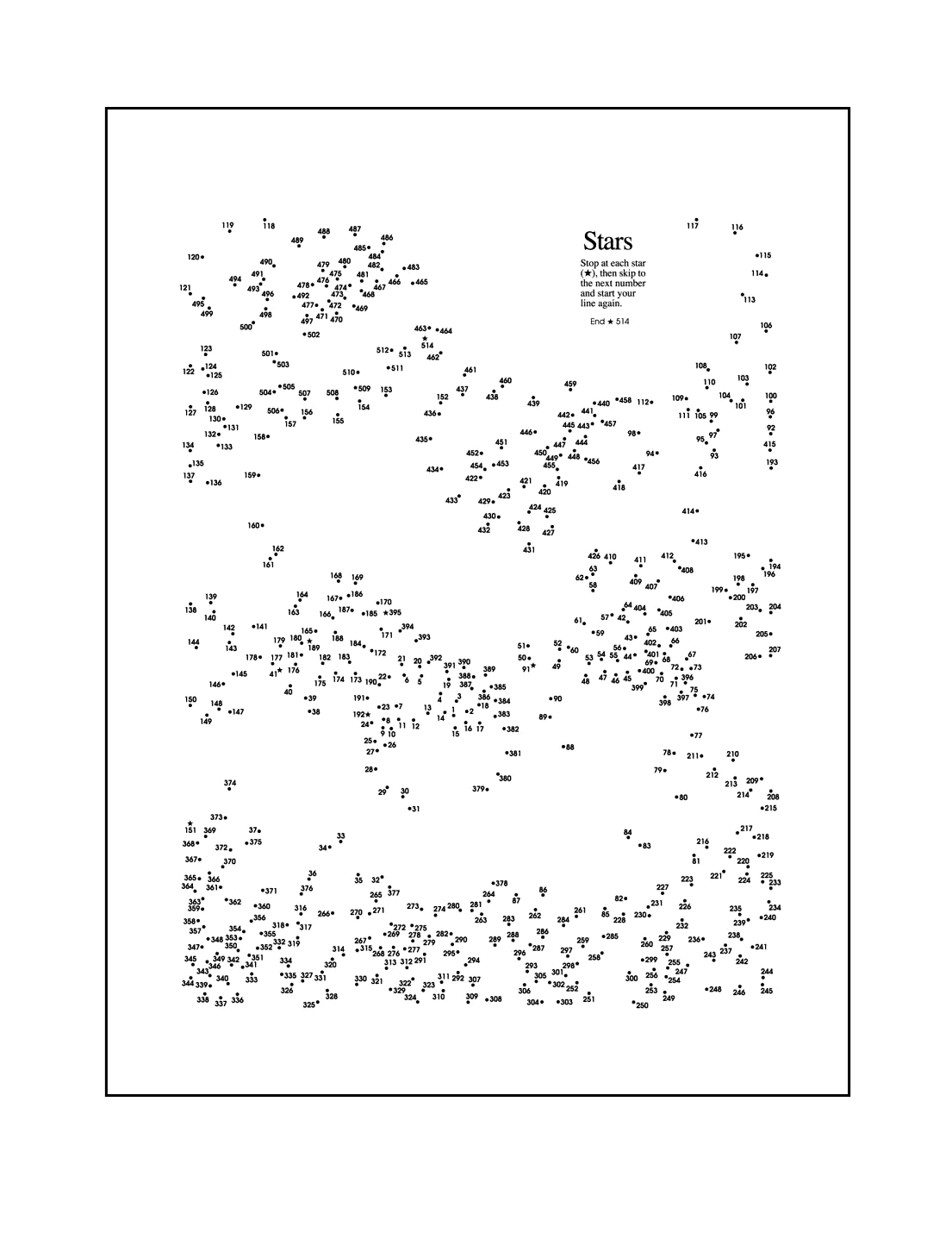Connect the Dots Printables – Printable Coloring Pages