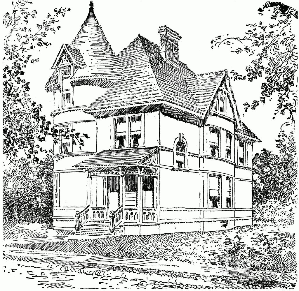 House Drawing To Color