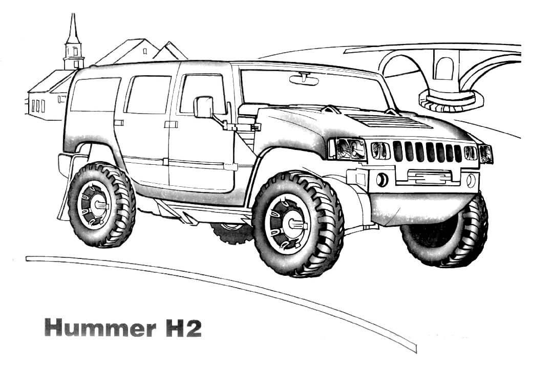 Hummer Car Coloring Pages2