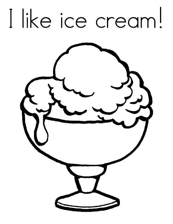 Ice Cream Coloring Pages Coloring Rocks